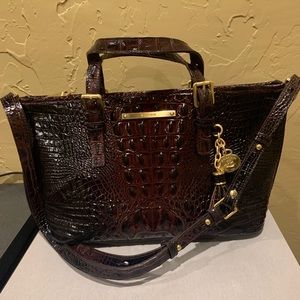 Brahmin Mini Asher in Fig Melbourne